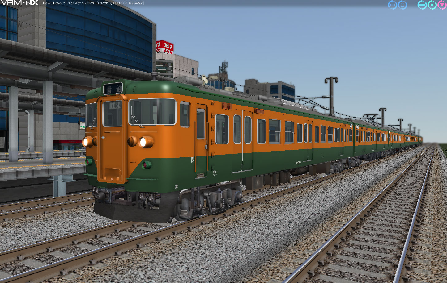 鉄道模型シミュレーターnx 004 国鉄113系東海道本線 クモユニ74