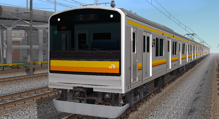 205系通勤電車（南武線49編成）