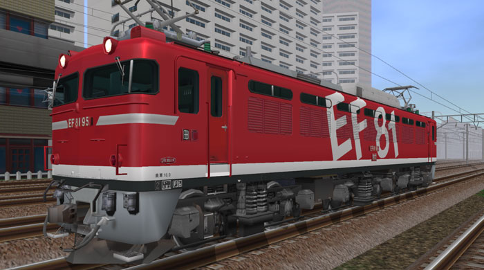EF81交直流形電気機関車 02
