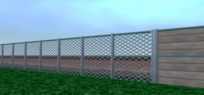 フェンス/防音壁/落石防止柵