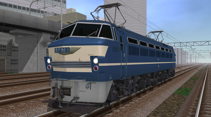 EF66直流形電気機関車 01