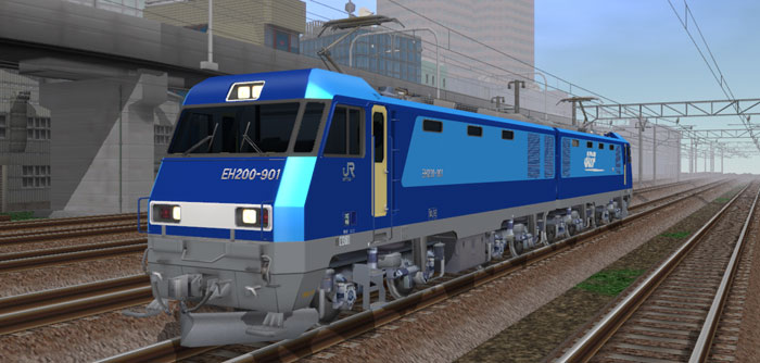 EH200直流形電気機関車 03