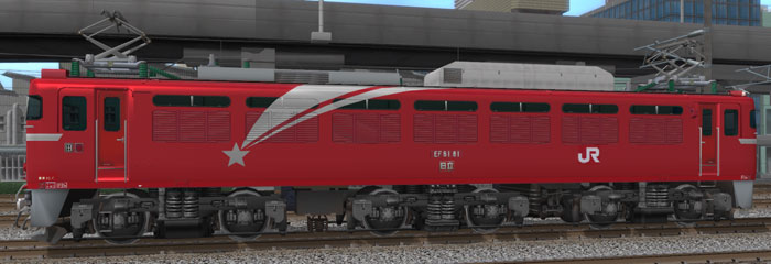 EF81 81 交直流電気機関車 02