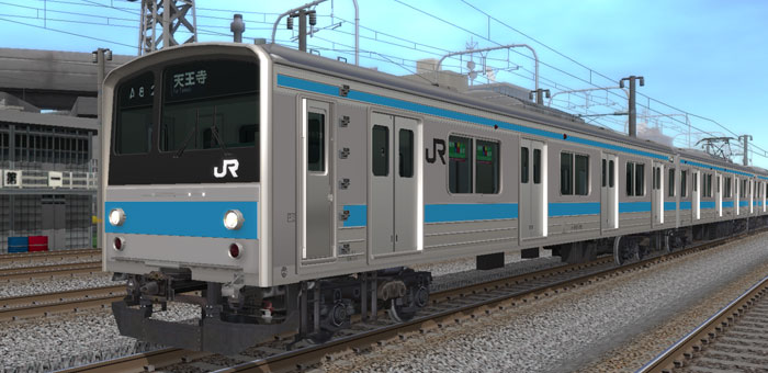 205系通勤形電車（阪和線K801編成） 04