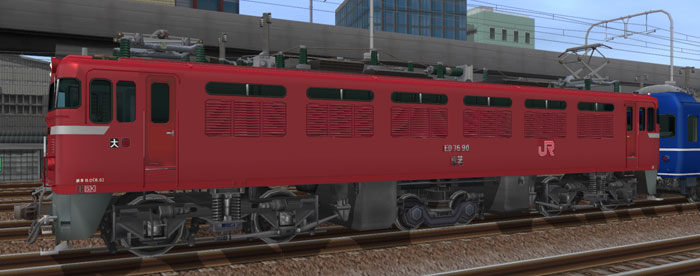ED76交流電気機関車 02