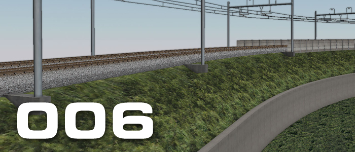 鉄道模型シミュレーターNX 006<br>7mm対応 築堤/高架橋