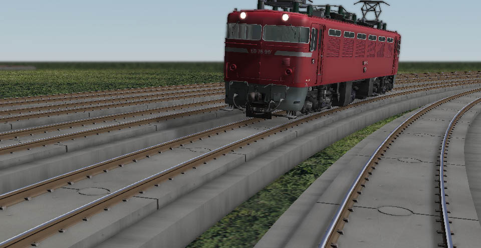 9mmスラブ軌道カント