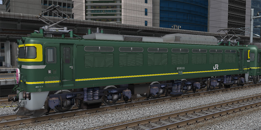 EF81 113 EF81交直流形電気機関車 EF81 113 EF81交直流形電気機関車