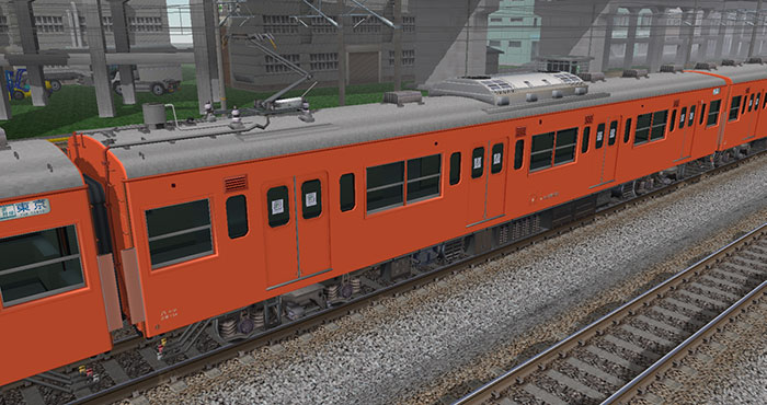 1/80 JR東日本 201系 直流電車 (中央線快速) サハ201キット 中間