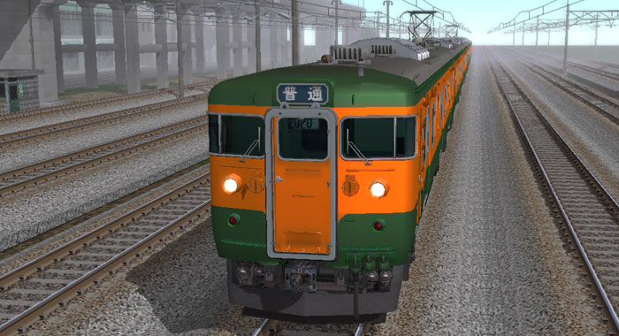 115系1000近郊形電車湘南色（国鉄） 05